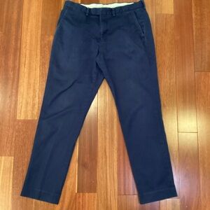 J. Crew - Men’s Bowery Slim Stretch Dress Chino Pants in Navy - 32x30